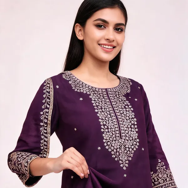 Purple_Silk_Zari_Embroidered_Unstitched_Suit_Material_For_Women