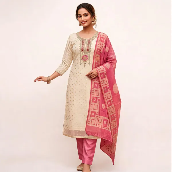 Pink_Silk_Embroidered_Unstitched_Suit_Material_For_Women