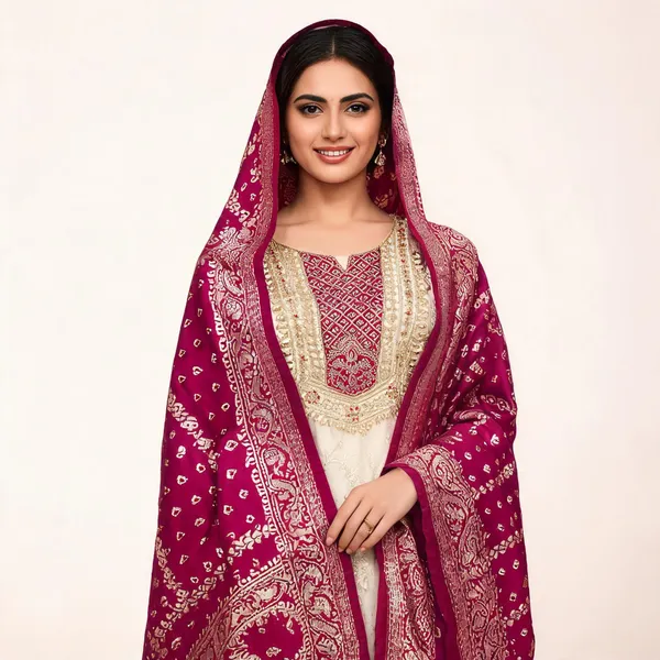 Pink_Banarasi_Jacquard_Woven_Unstitched_Suit_Material_For_Women