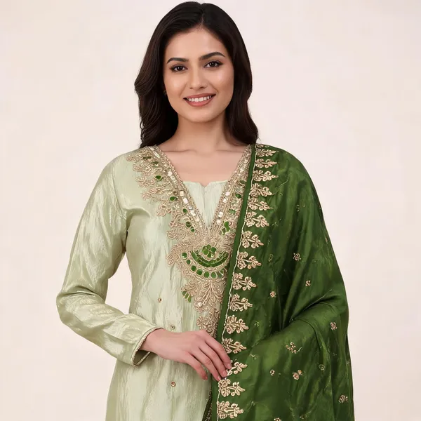 Green_Silk_Embroidered_Unstitched_Suit_Material_For_Women