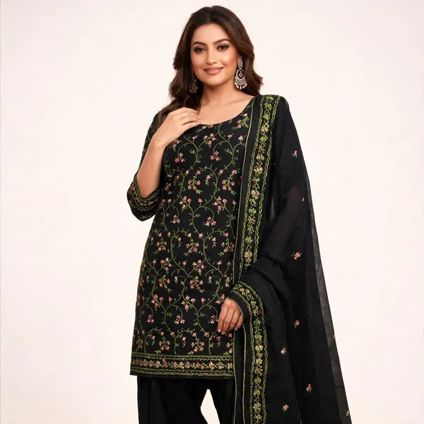 Silk_Festive_Floral_Embroidered_Black_Suit_Material