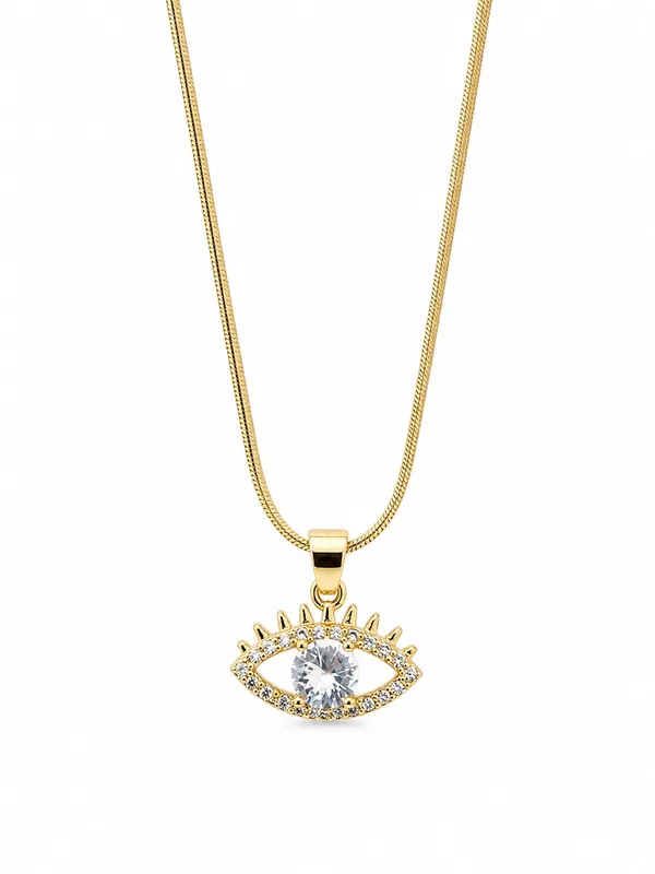 Golden_Stainless_Steel_Gold_Plated_18_Carat_Pendant_Necklace_For_Women