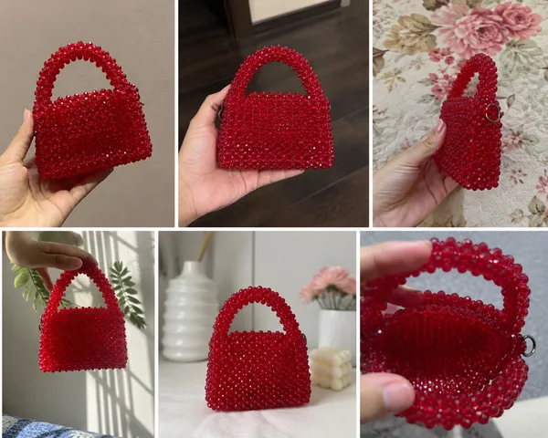 Red_Handmade_Beads_Mini_Handbag_For_Women