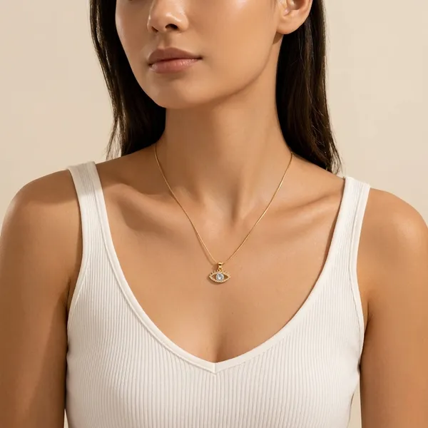 Golden_Stainless_Steel_Gold_Plated_18_Carat_Pendant_Necklace_For_Women