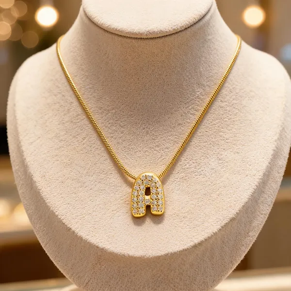 Golden_Stainless_Steel_Gold_Plated_18_Carat_Pendant_Necklace_For_Women