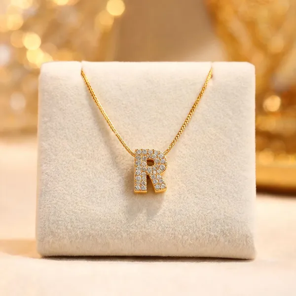 Golden_Stainless_Steel_Gold_Plated_18_Carat_Pendant_Necklace_For_Women