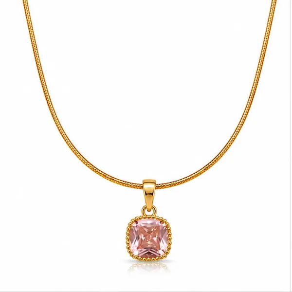 Golden_Stainless_Steel_Gold_Plated_18_Carat_Pendant_Necklace_For_Women