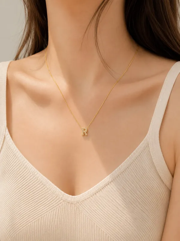 Golden_Stainless_Steel_Gold_Plated_18_Carat_Pendant_Necklace_For_Women