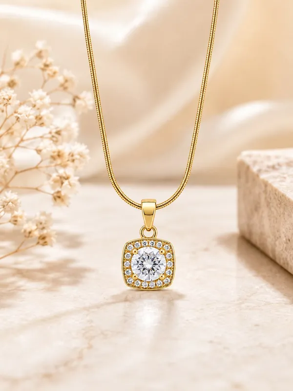 Golden_Stainless_Steel_Gold_Plated_18_Carat_Pendant_Necklace_For_Women