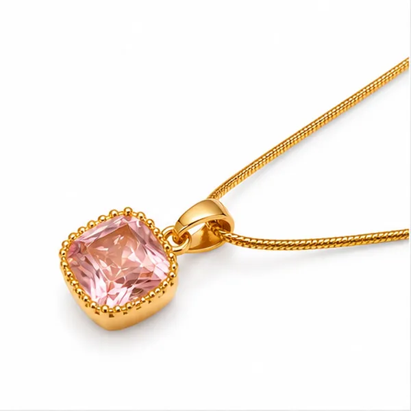 Golden_Stainless_Steel_Gold_Plated_18_Carat_Pendant_Necklace_For_Women