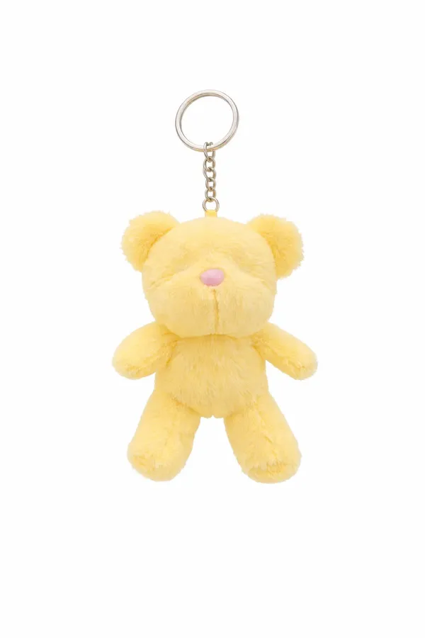 Yellow_Cotton_Keychain_For_Women
