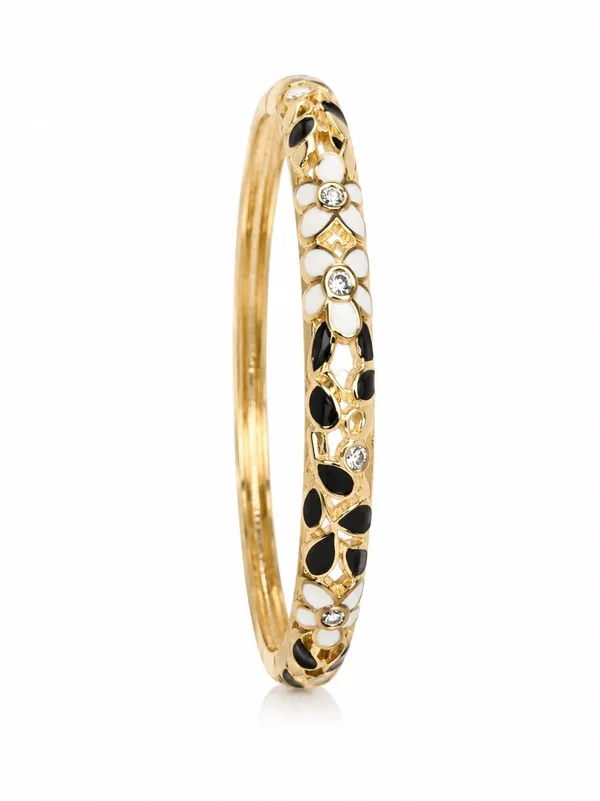 Multicolor_Stainless_Steel_Gold_Plated_18_Carat_Bangle_For_Women