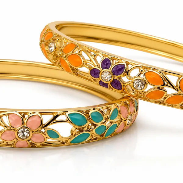 Multicolor_Stainless_Steel_Gold_Plated_18_Carat_Bangle_Set_For_Women_Pack_Of_2