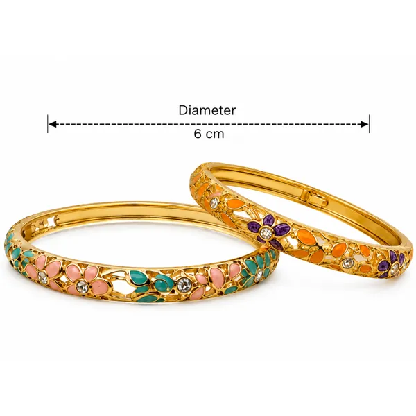 Multicolor_Stainless_Steel_Gold_Plated_18_Carat_Bangle_Set_For_Women_Pack_Of_2