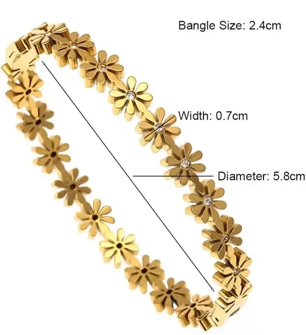 Golden_Stainless_Steel_Gold_Plated_18_Carat_Cuff_Bracelet_For_Women