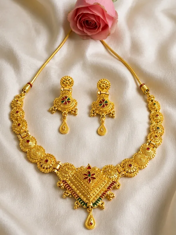 Gold_Alloy_Kundan_Style_Necklace_Set_For_Women