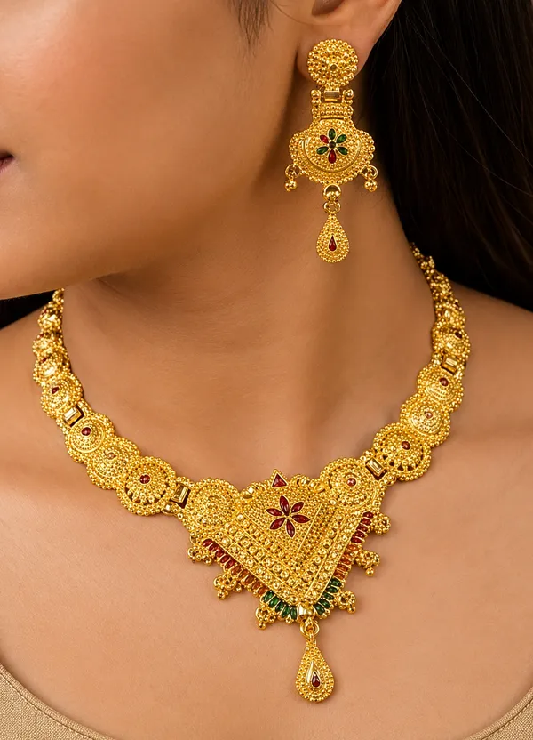 Gold_Alloy_Kundan_Style_Necklace_Set_For_Women