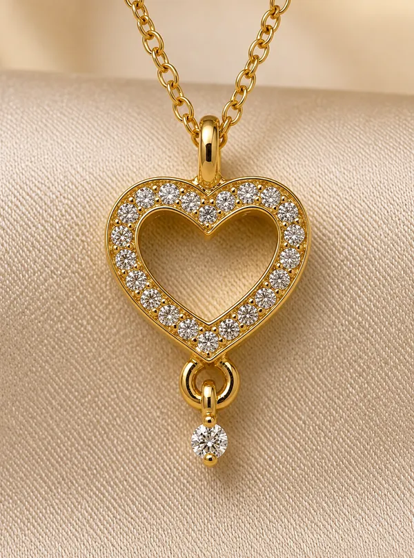 Gold_Brass_Studded_Heart_Pendant_Chain_For_Women
