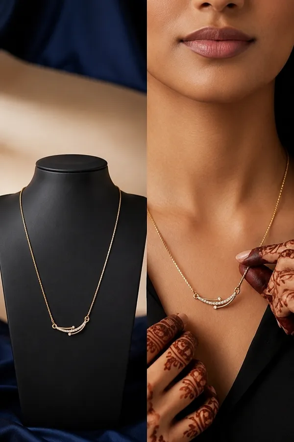 Gold_Brass_Studded_Arrow_Pendant_Chain_For_Women