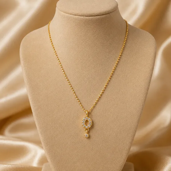 Gold_Brass_Oval_Crystal_Pendant_Chain_For_Women