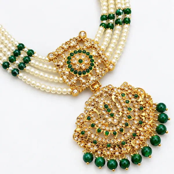 Royal_Green_Emerald_Pearl_Kundan_Necklace_Set_for_Women_|_Gold-Plated_Bridal_Wedding_Jewelry_Set_with_Matching_Earrings_&_Maang_Tikka_|_Traditional_Indian_Ethnic_Jewelry