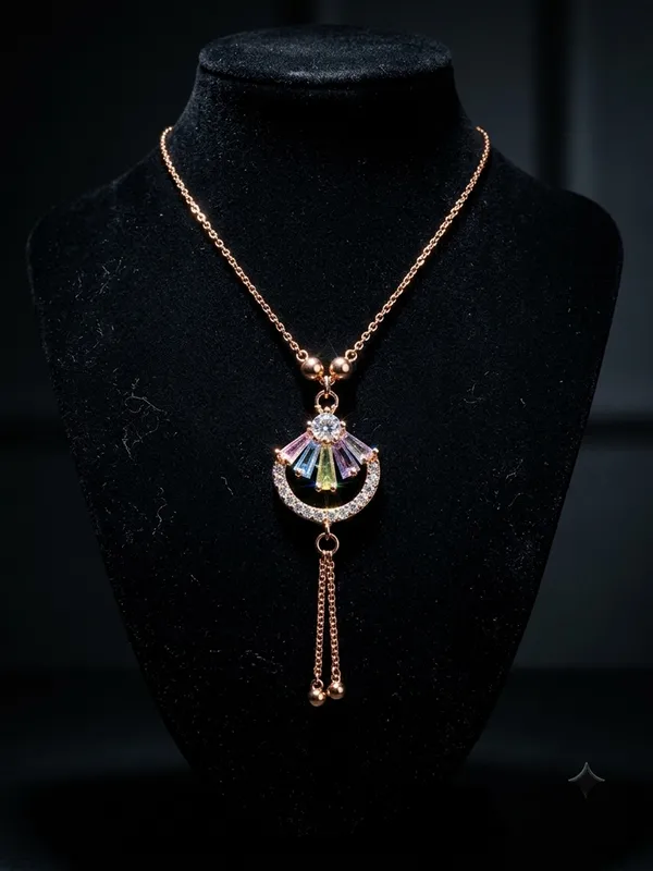 Multicolor_Crystal_CZ_Necklace