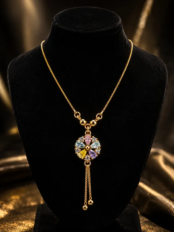 Premium_Multicolor_Crystal_CZ_Necklace