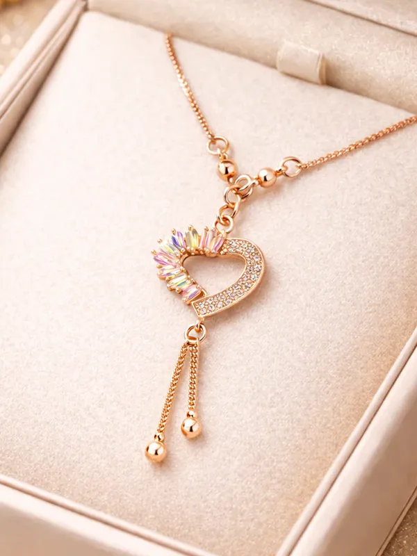 Rose_Gold_Heart_Crystal_CZ_Necklace