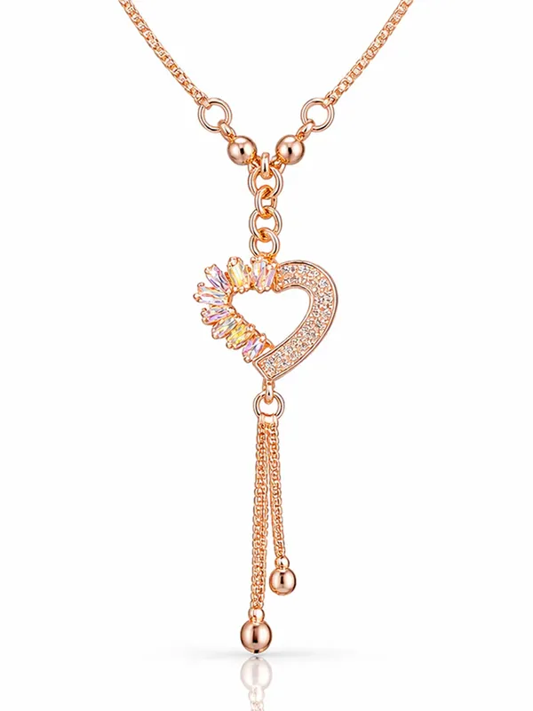 Rose_Gold_Heart_Crystal_CZ_Necklace
