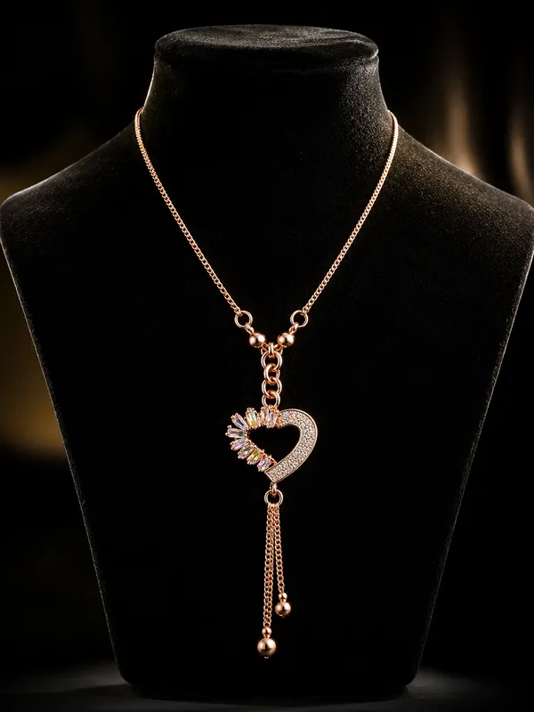 Rose_Gold_Heart_Crystal_CZ_Necklace