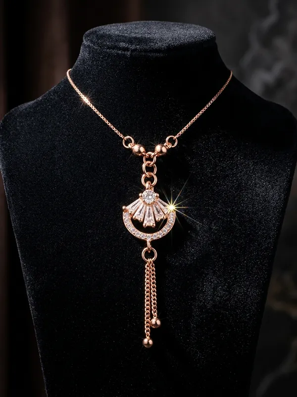 Rose_Gold_Rainbow_Crystal_CZ_Necklace