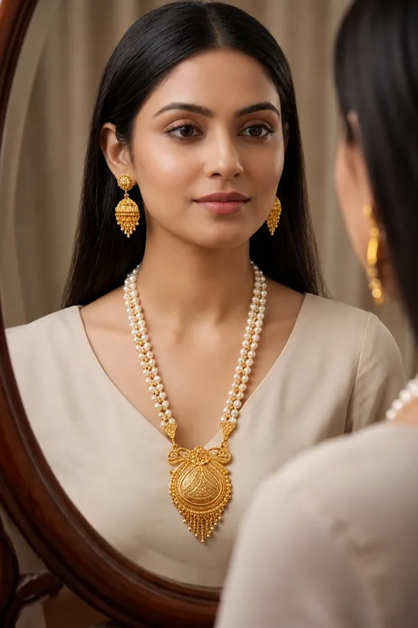 Gold_Alloy_Pearl_Beaded_Pendant_Necklace_Set_For_Women