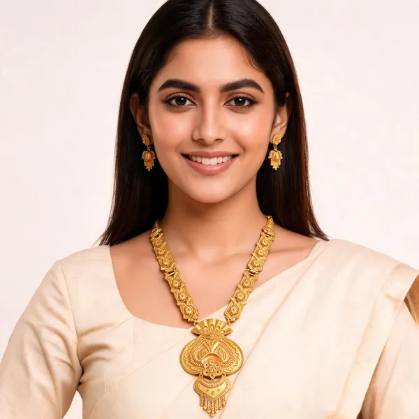 Gold_Alloy_Antique_Long_Haram_Necklace_Set_For_Women