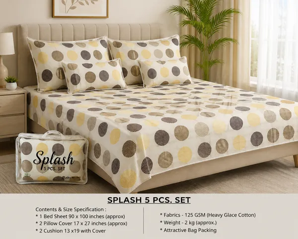 White_Cotton_Bedsheet_With_Pillow_Cover_For_Bedroom