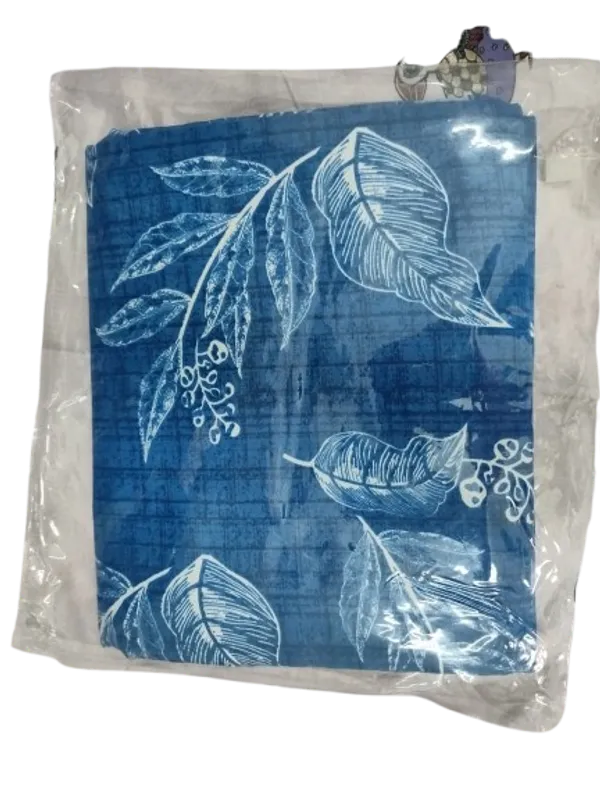 Blue_Cotton_Bedsheet_With_Pillow_Cover_For_Bedroom