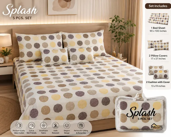 White_Cotton_Bedsheet_With_Pillow_Cover_For_Bedroom