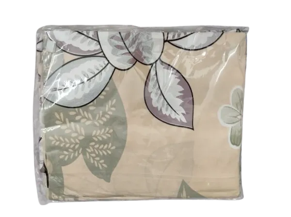 Cream_Cotton_Bedsheet_With_Pillow_Cover_For_Bedroom