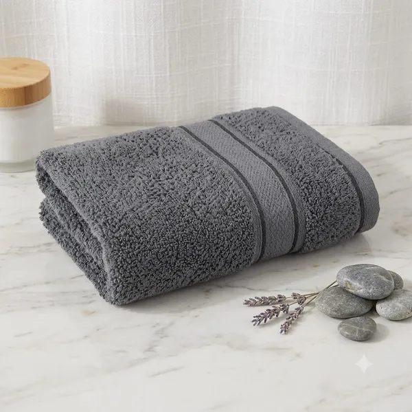 Grey_Cotton_Terry_Fabric_Hand_towel_For_Bathroom