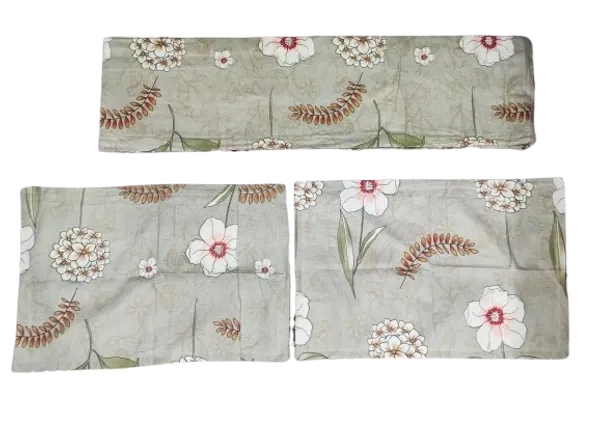 Grey_Cotton_Bedsheet_With_Pillow_Cover_For_Bedroom