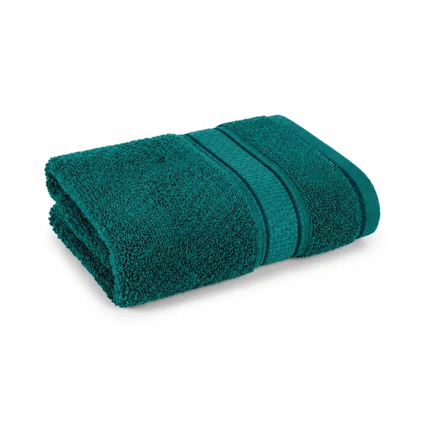 Teal_Pure_cotton_Hand_towel_For_Bathroom