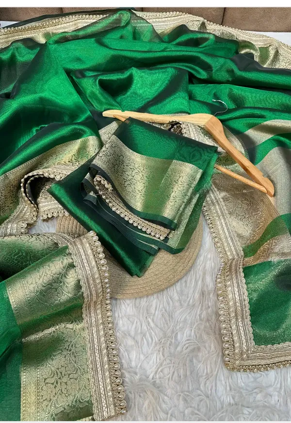 Green_Golden_Border_Tissue_Silk_Saree