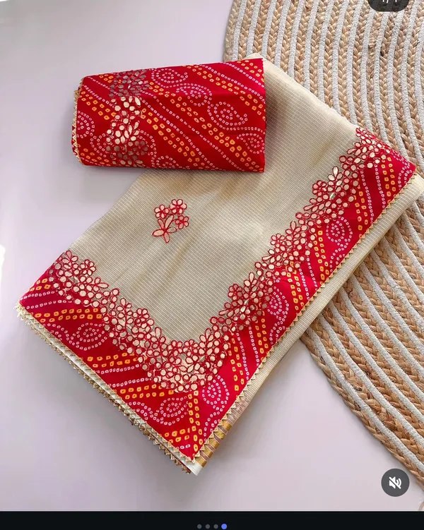 White_And_Red_Kota_Doria_For_Women
