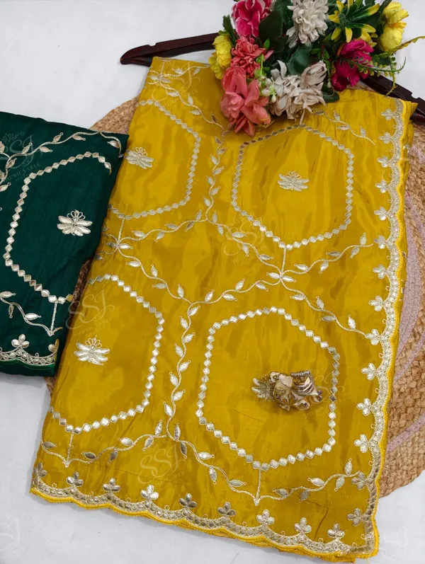 Mustard_yellow_HO_Silk_Saree