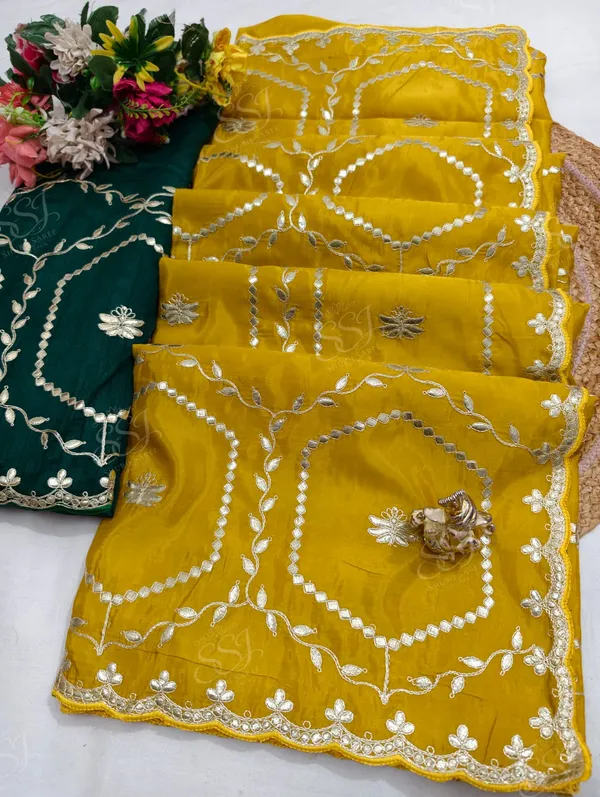 Mustard_yellow_HO_Silk_Saree