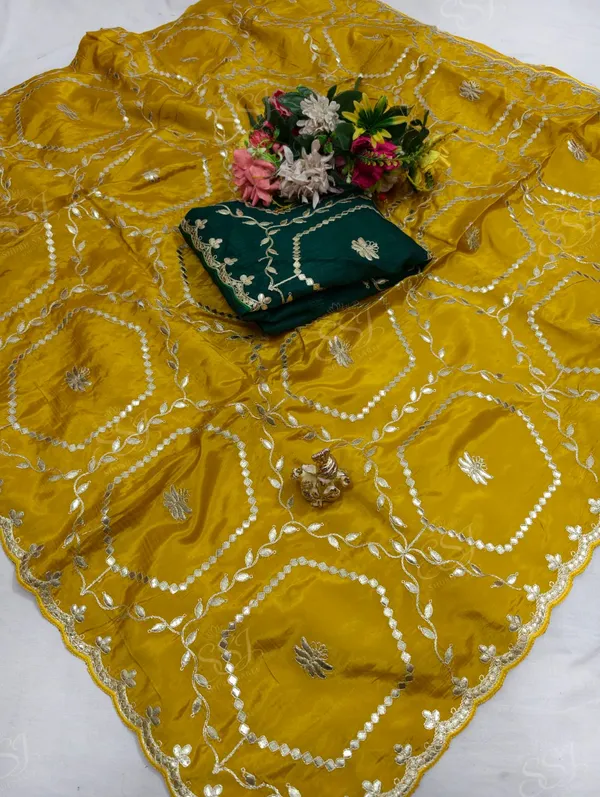 Mustard_yellow_HO_Silk_Saree