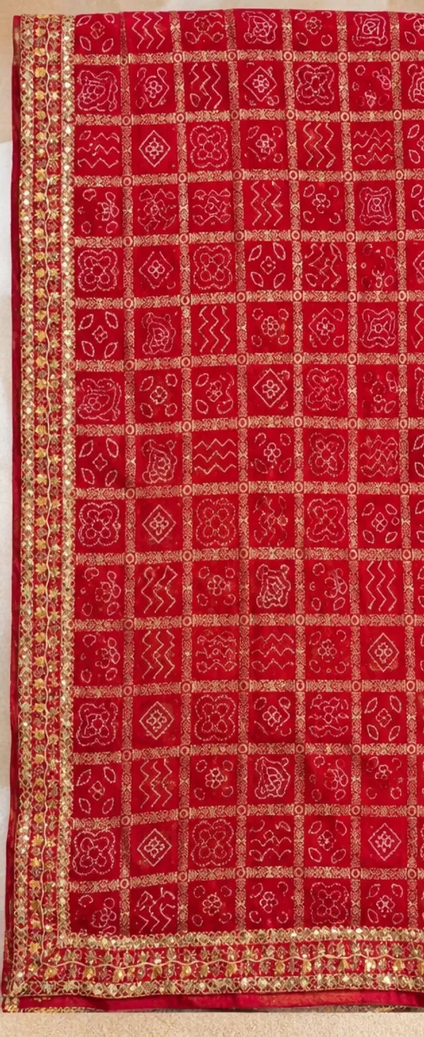 Red_Garchola_Saree