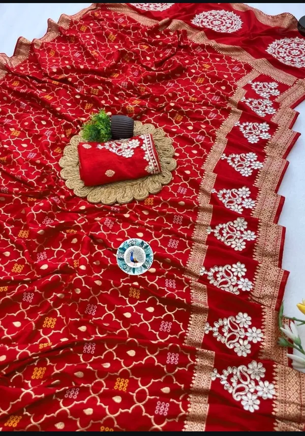 Red_Dola_Silk_Gott_work_Saree