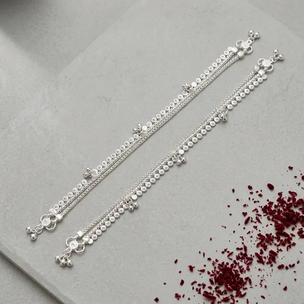 Silver_Metal_Coin_Charm_Chain_Anklet_For_Women