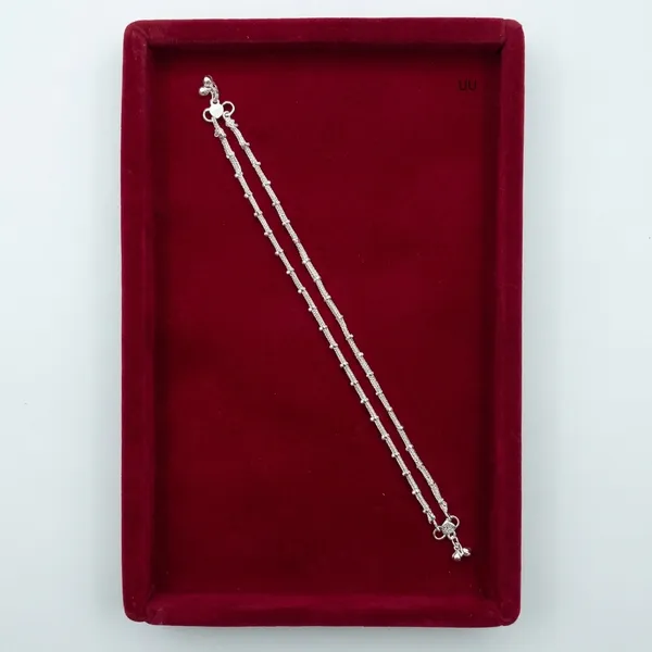 Silver_Double_Layer_Beaded_Chain_Anklet_For_Women_Pack_Of_2