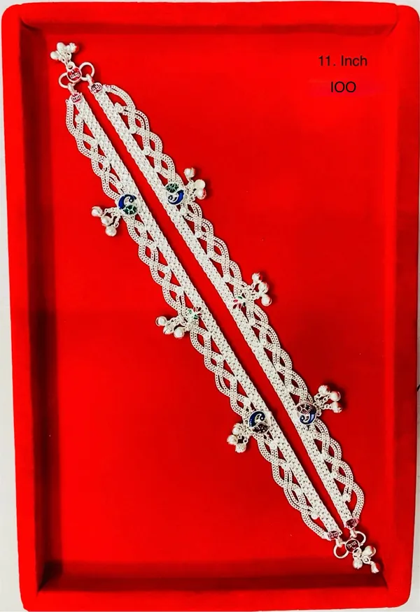Silver_Metal_Floral_Braided_Waist_Belt_For_Women